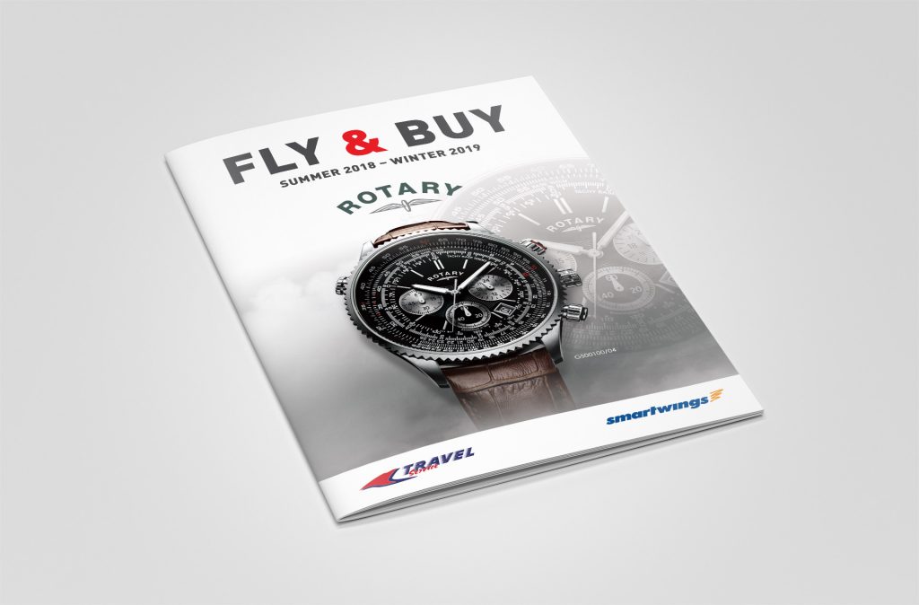 Fly & Buy. Katalog sprzedaży pokładowej Smartwings. ProjektJacek Mirczak Nomagenta.